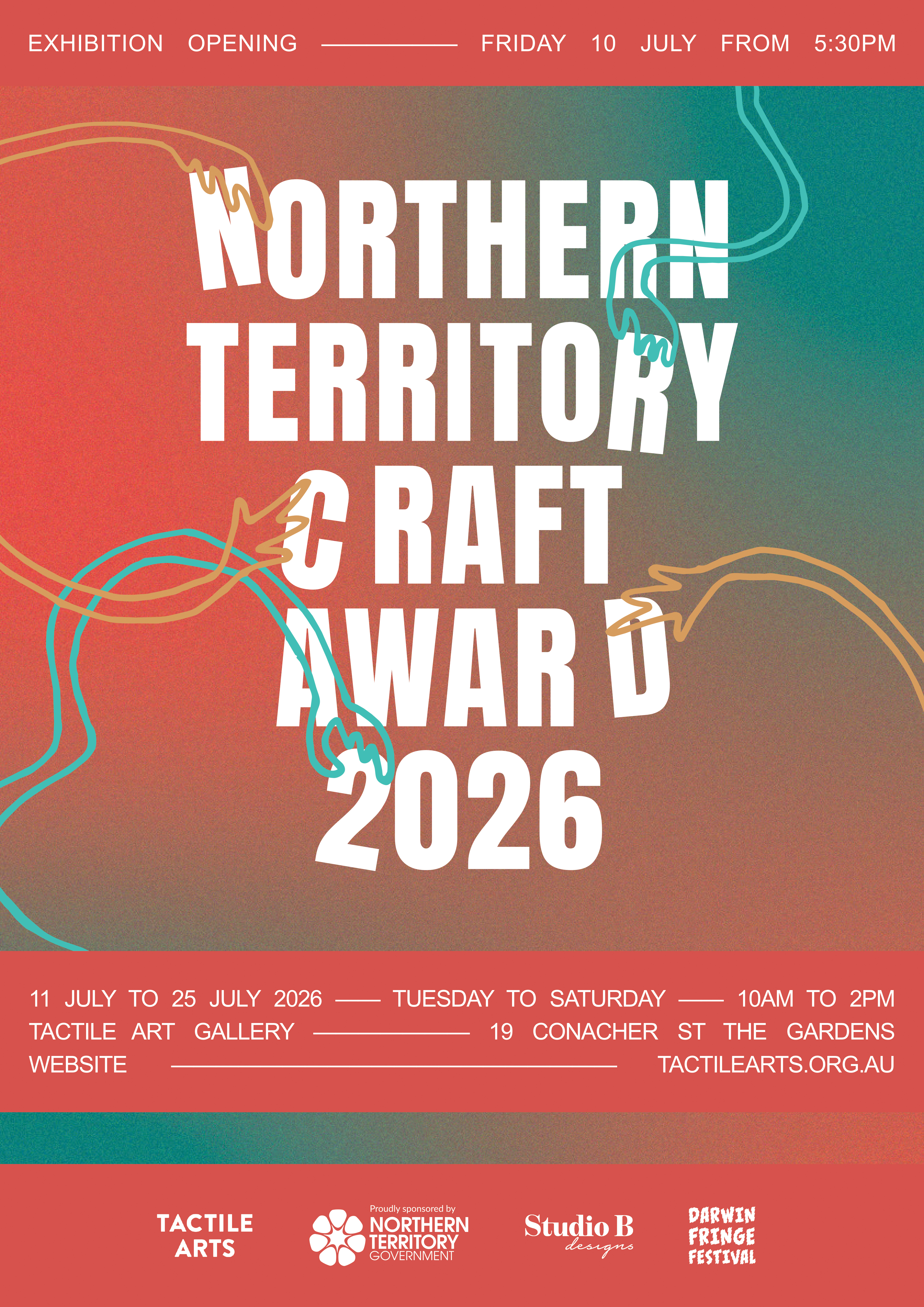 NT Craft Award Poster 2026