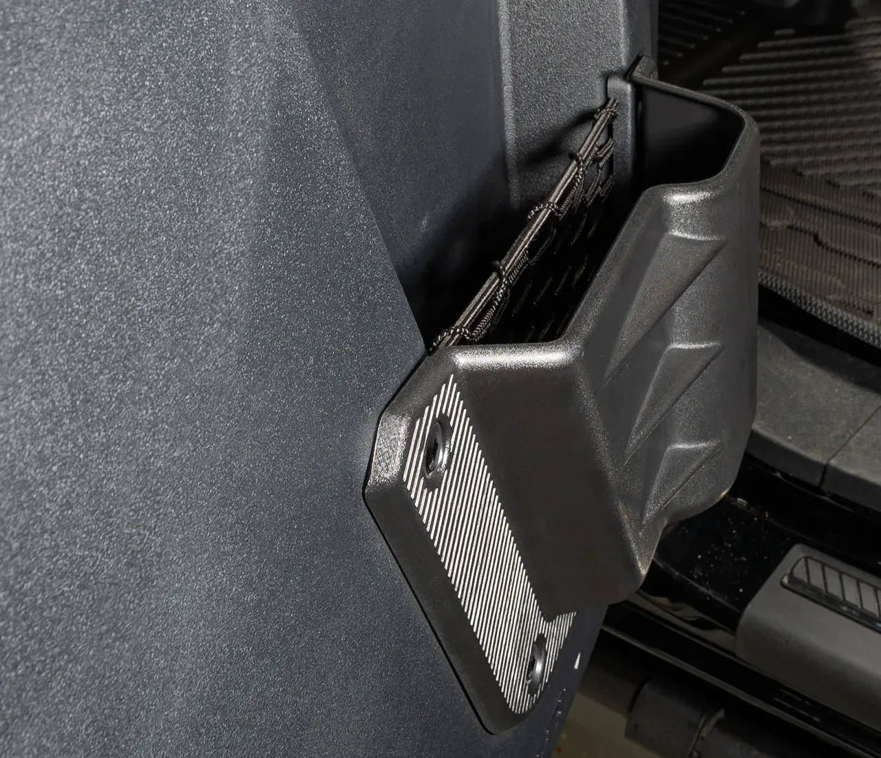 IAG I-Line ABS Rear Door Pocket for 2021+ Ford Bronco - Installed