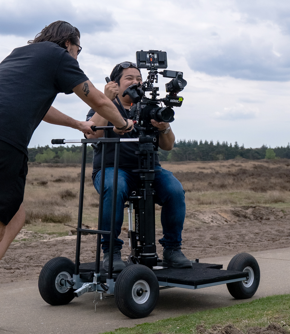 Proaim Quad Prime Camera Doorway Dolly for Videomakers & Filmmakers | 250kg/550lb Payload