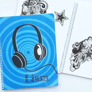 Personalized Sketch Books