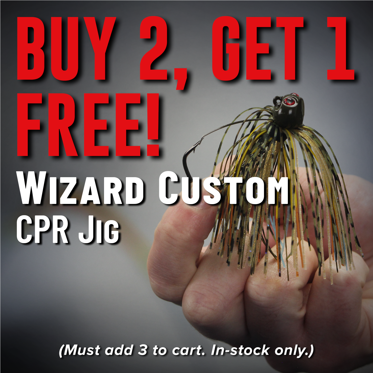 Buy 2, Get 1 Free! Wizard Custom CPR Jig (Must add 3 to cart. In-stock only.)