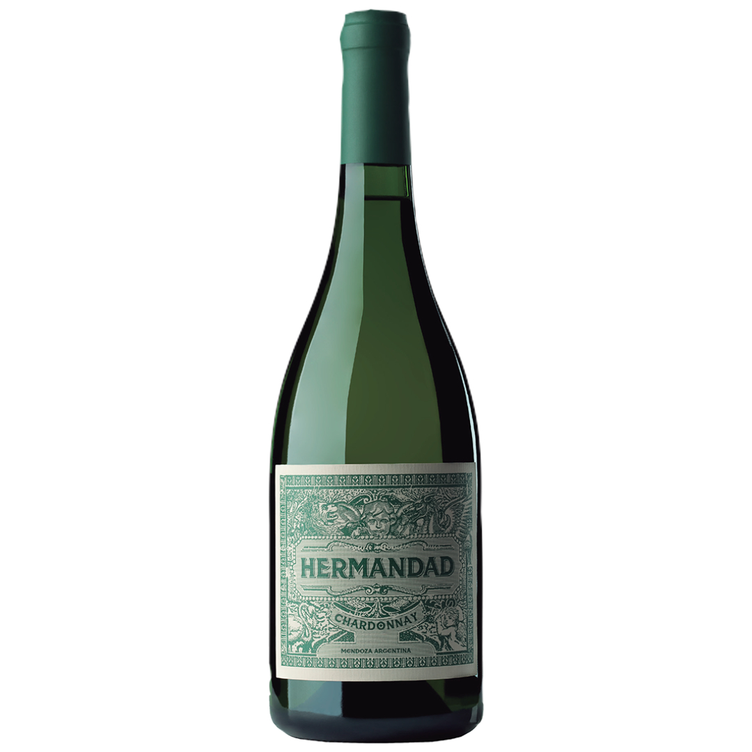 Hermanadad Chardonnay Wine from Argentina distributed by Beviamo International