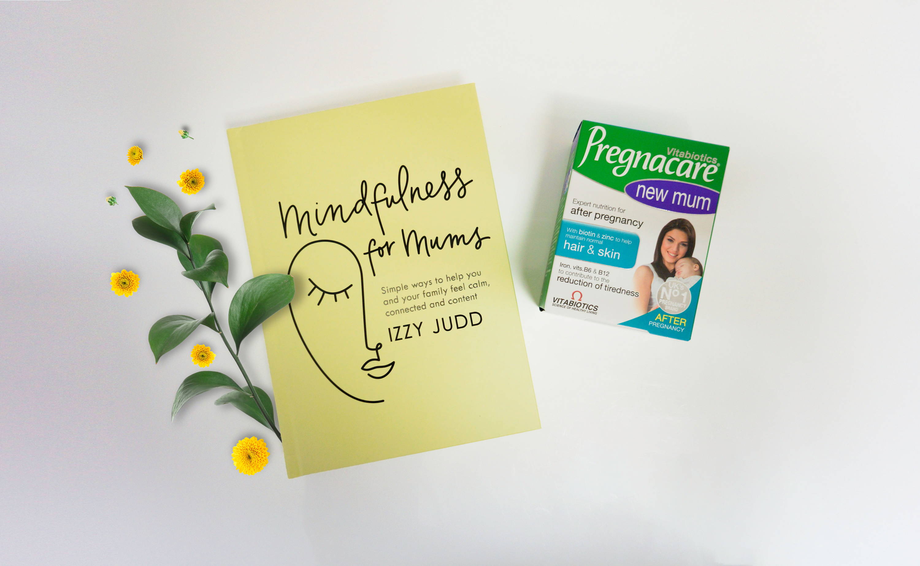 Izzy Judd Book With Pregnacare Box On Display