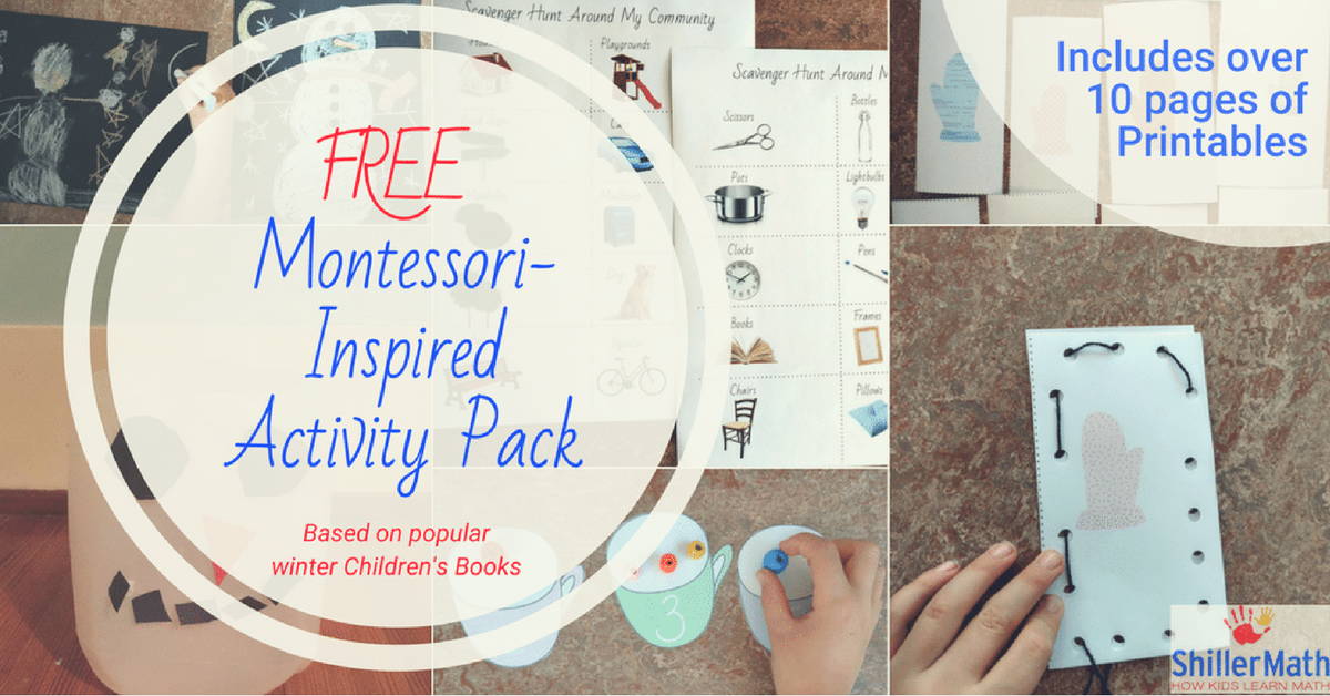 How to Fold a Net of a Cube (+ FREE Printable) - That's So Montessori