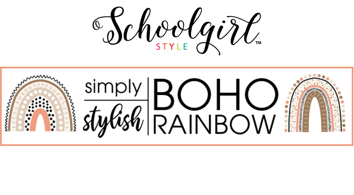 Simply Stylish Boho Rainbow Classroom Theme | Carson Dellosa