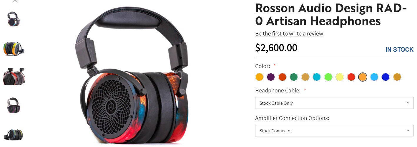 Rosson Audio RAD-0 Product Page
