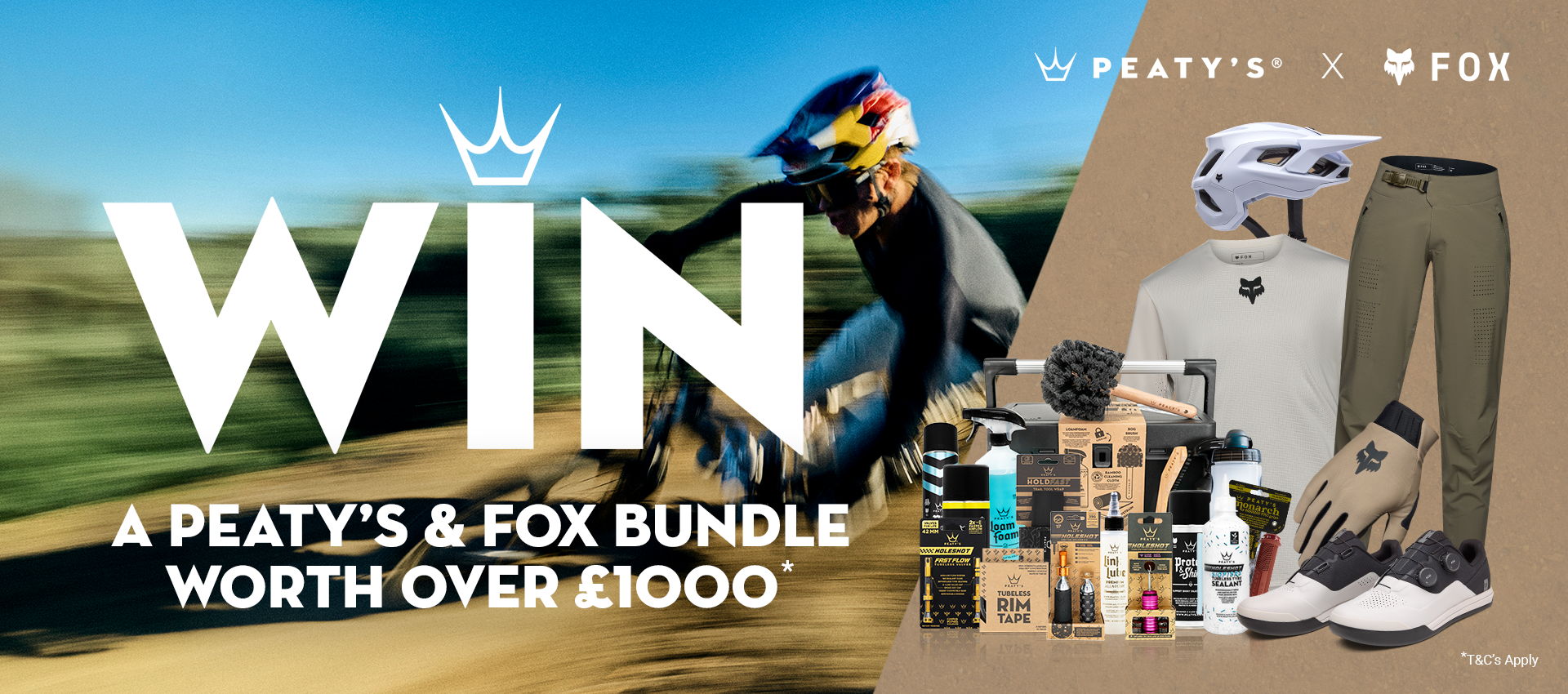 Win a Peaty's & Fox bundle worth over £1000.