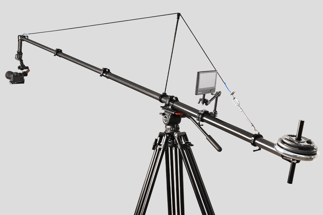 PROAIM Fly-master 13ft Telescopic Carbon Fiber Jib Crane for Camera Gimbals