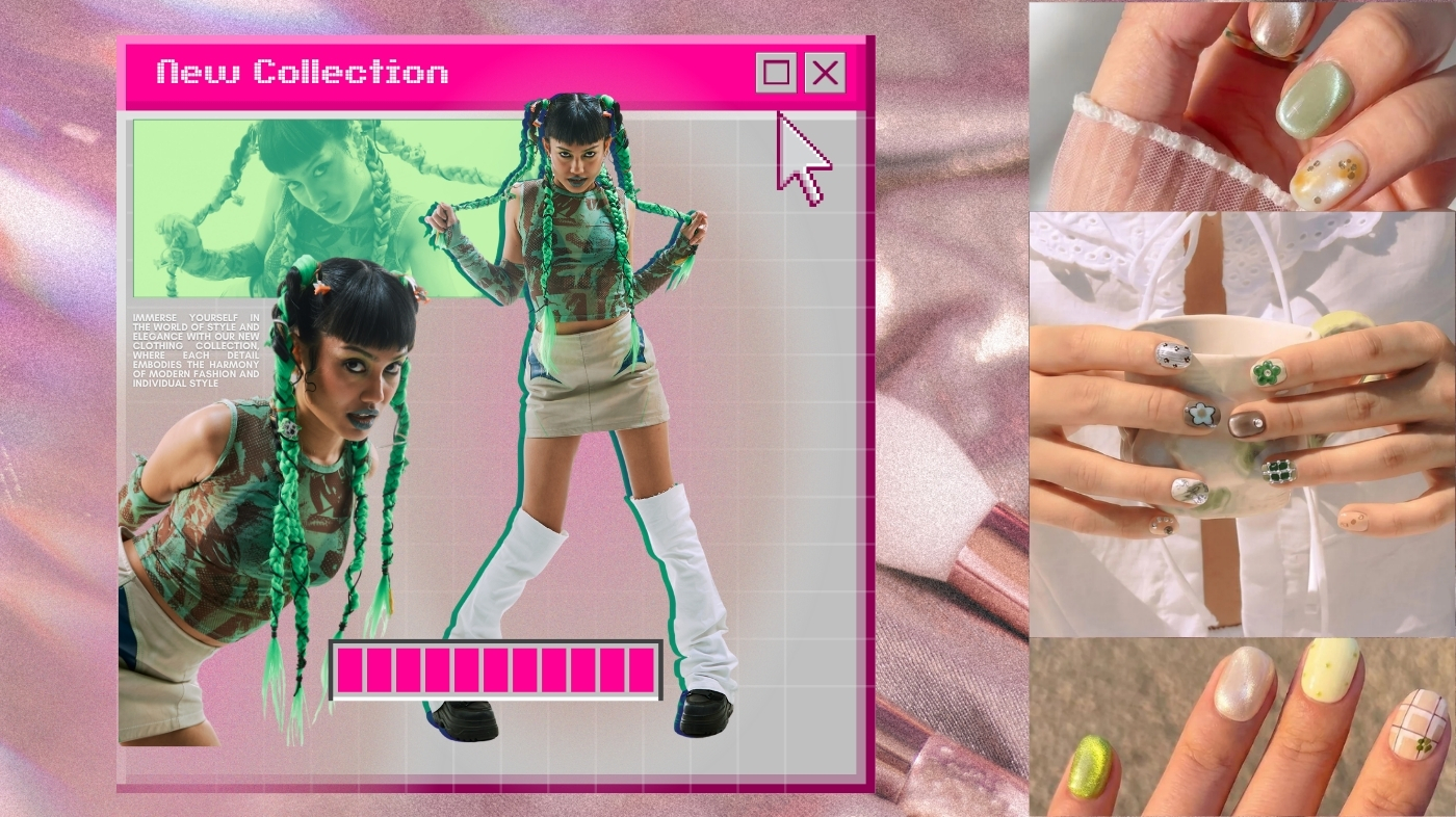 Editorial visual for the section: Easy Outfit and Nail Color Pairings