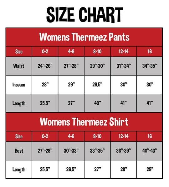 Thermal Sets | Women's Shirt & Pant