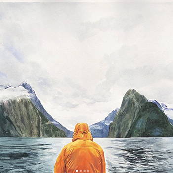 Sarah Miller watercolor painting
