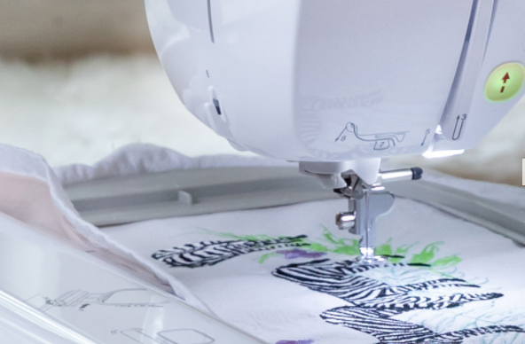 Brother NQ1700E Embroidery Machine Automatic Thread Cutting