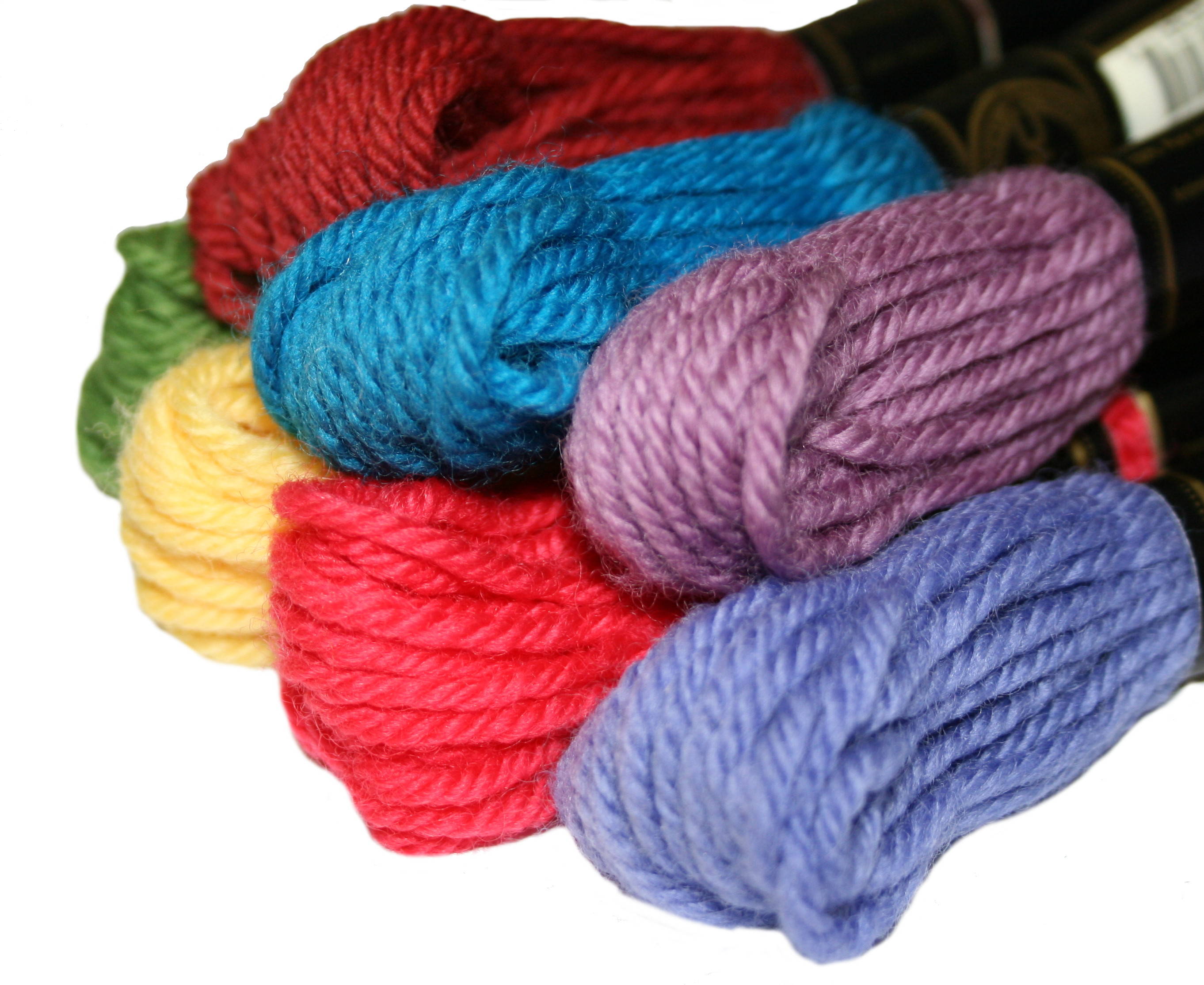 Colorful yarns - tapestry wool