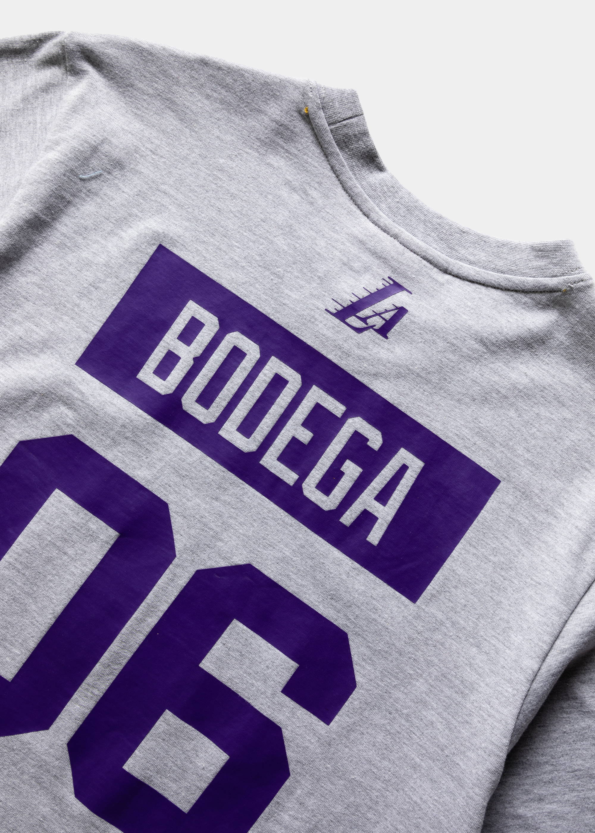 Mitchell & Ness x Bodega Worldwide Respect Lakers Jersey