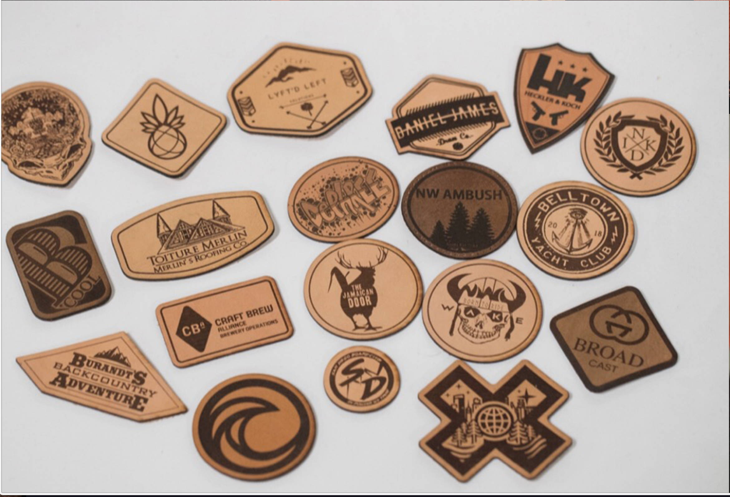 Leather patches