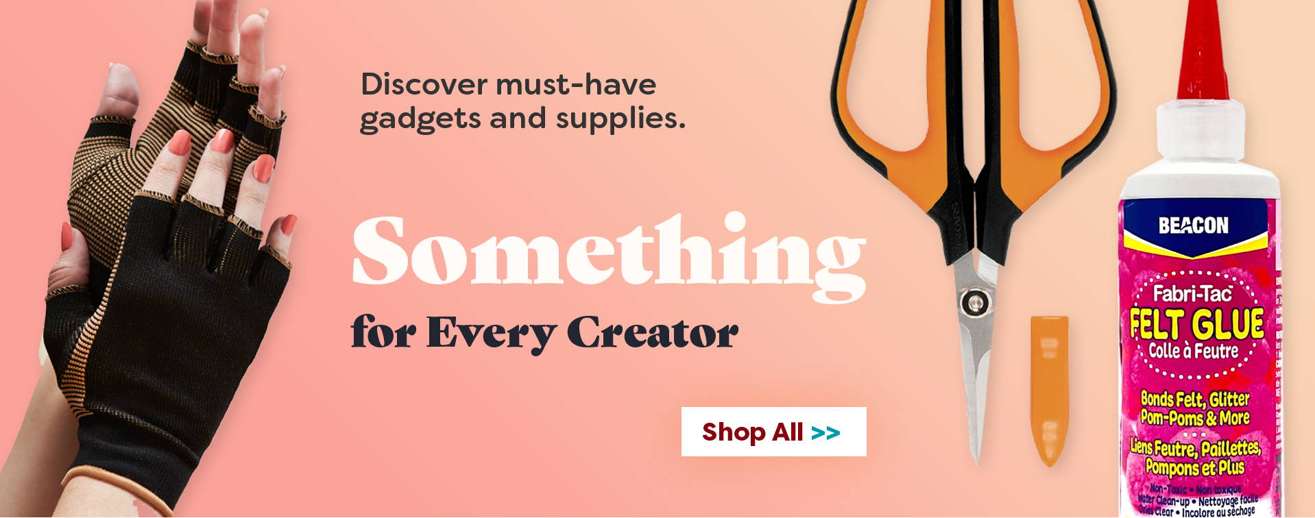 Disconver must-have gadgets and supplies. Something for every creator. Shop All.