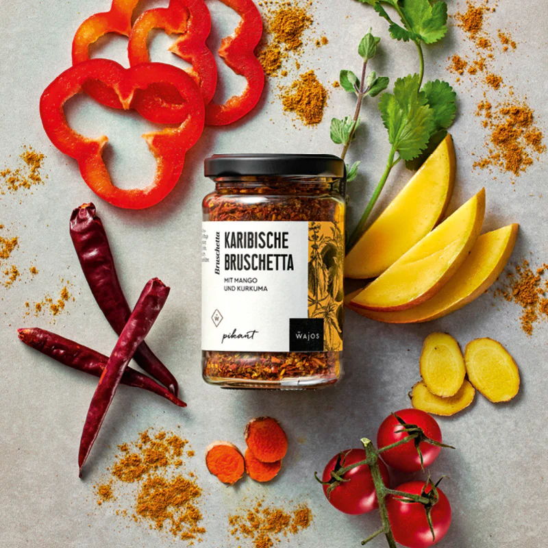Karibische Bruschetta