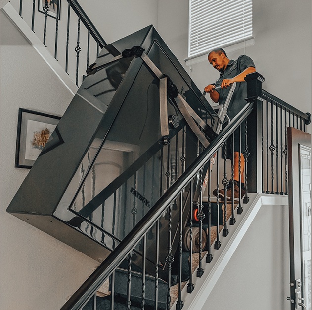 Fatboy Jr. Going Up Stairs