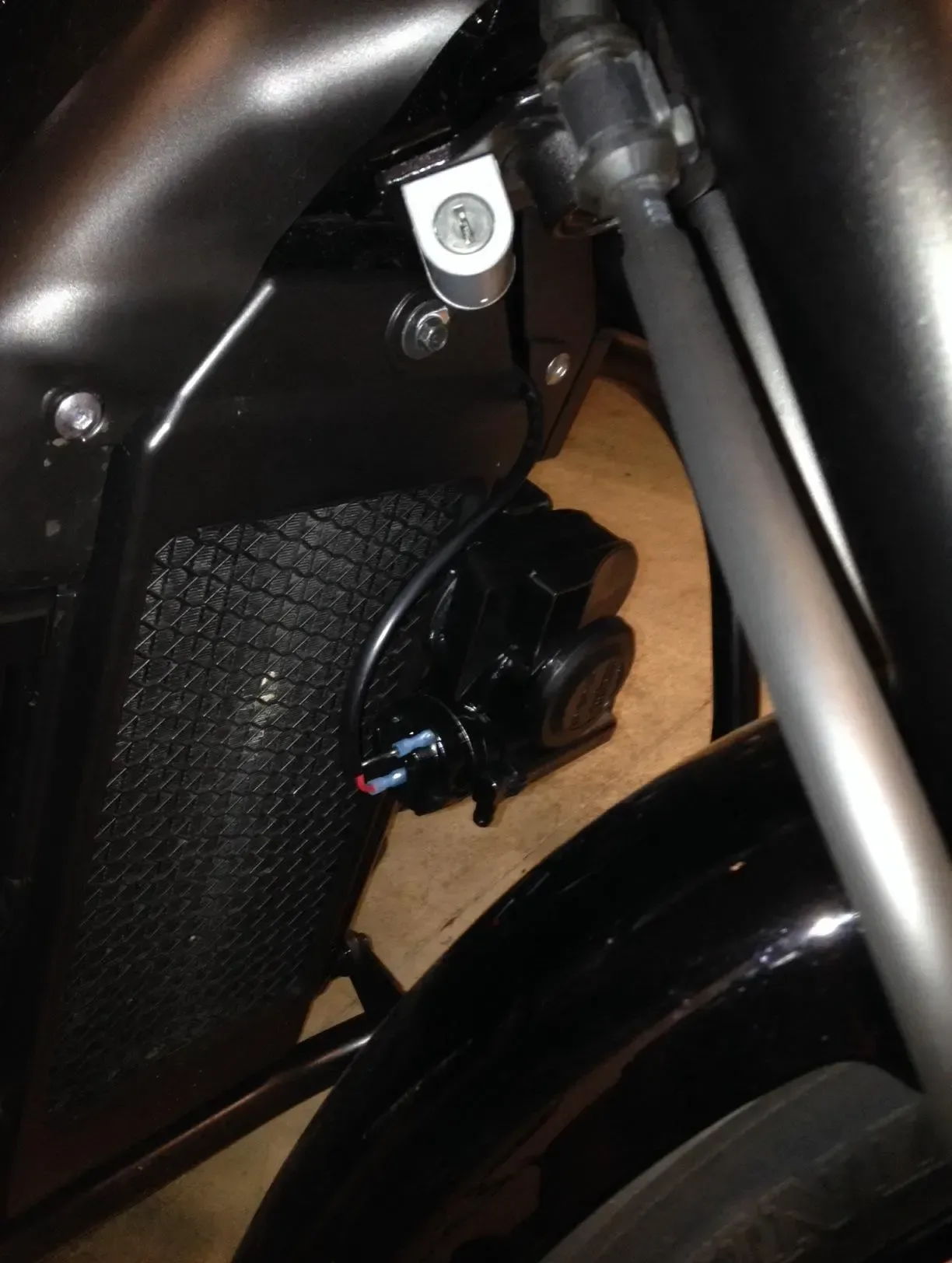Compact Electric Motorcycle Horn