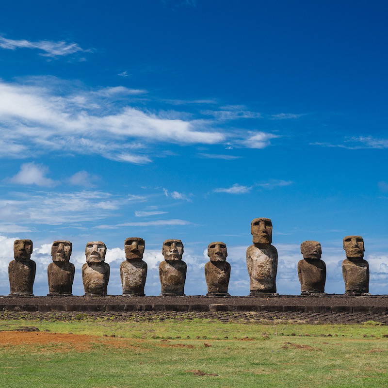 Easter island Samson Hatae