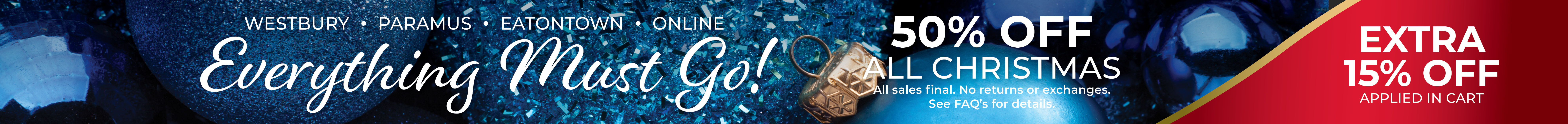 Banner promoting 