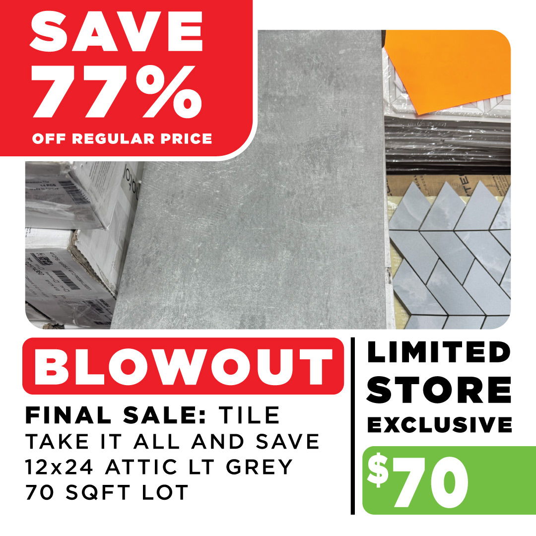 ATTIC LT GREY 12x24