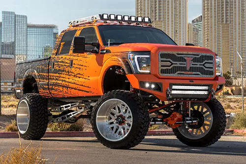  Truck Fever's 2016 Ford F250 Super Duty with HornAir 844K & Nathan AirChime Horns