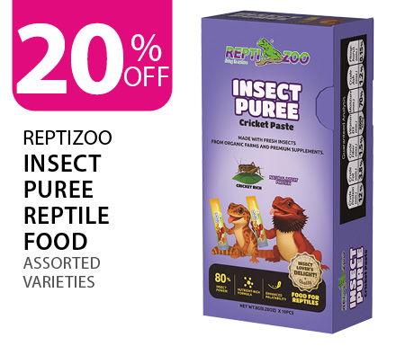 20% off Reptizoo Insect Puree Reptile Food