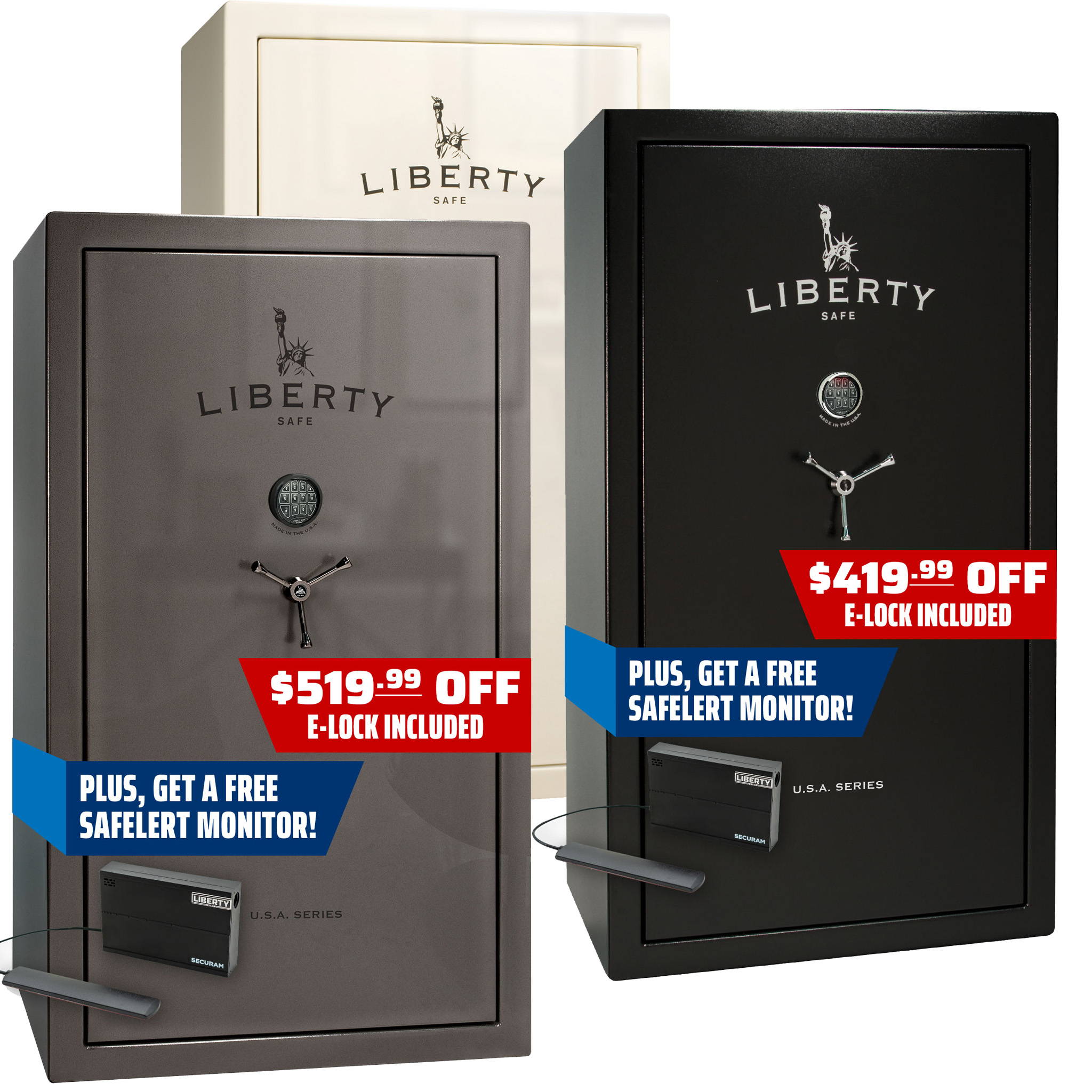 USA 50 Memorial Day Sale with Elock and SafElert Monitor