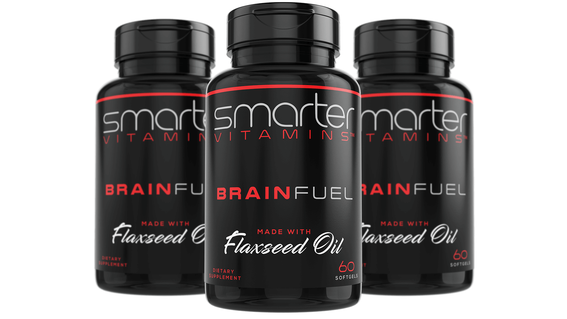 3 bottles of Brain Fuel. 3 month supply.