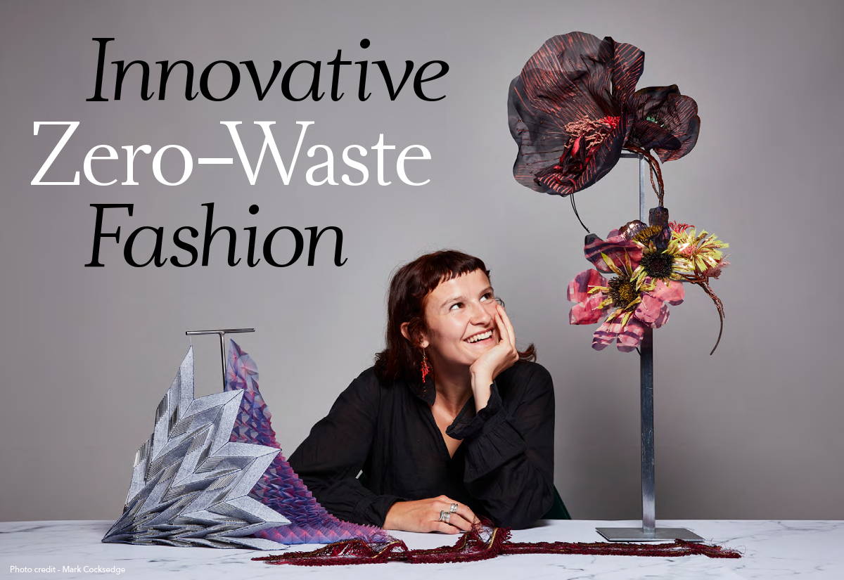 Beth Somerville zero-waste embroidery fashion