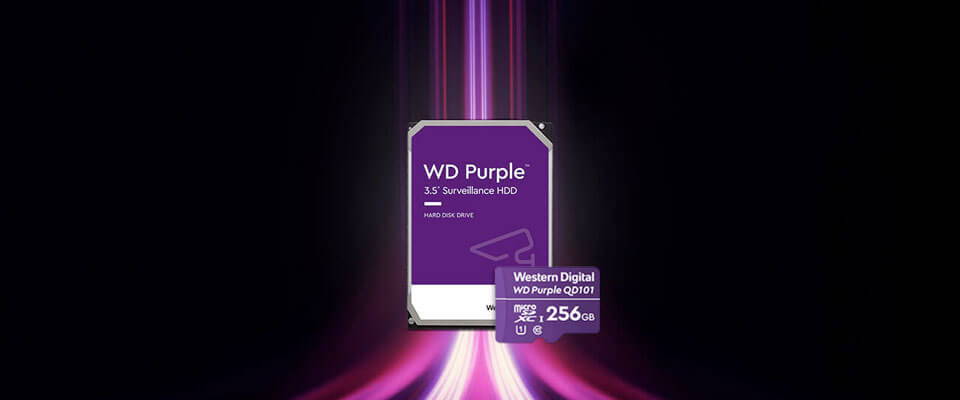 WD Security Grade Hard Drives and MicroSD cards Banner