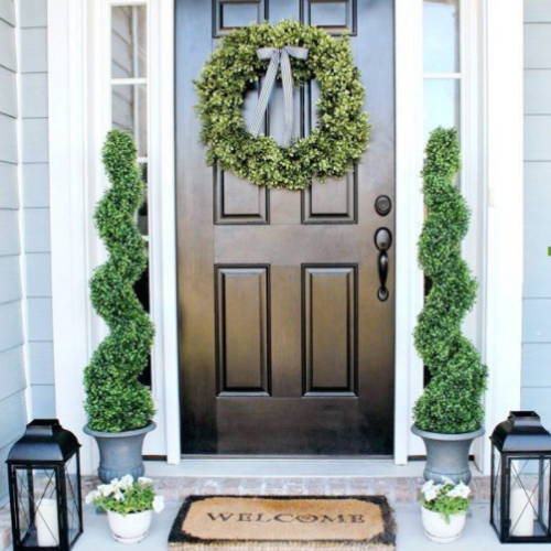 Front Porch Decorating Ideas For Summer 2022 - Front Door Decoration Ideas For Summer