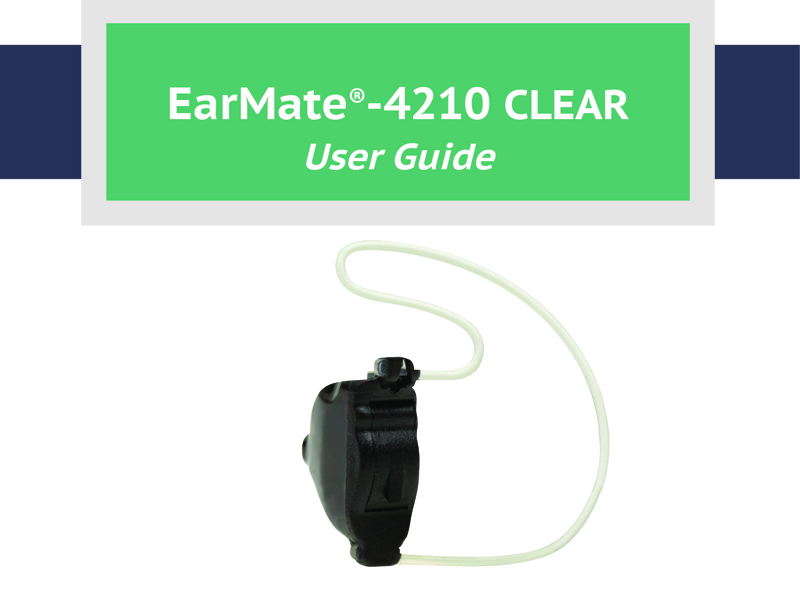 EarMate 4210 hearing aid user guide