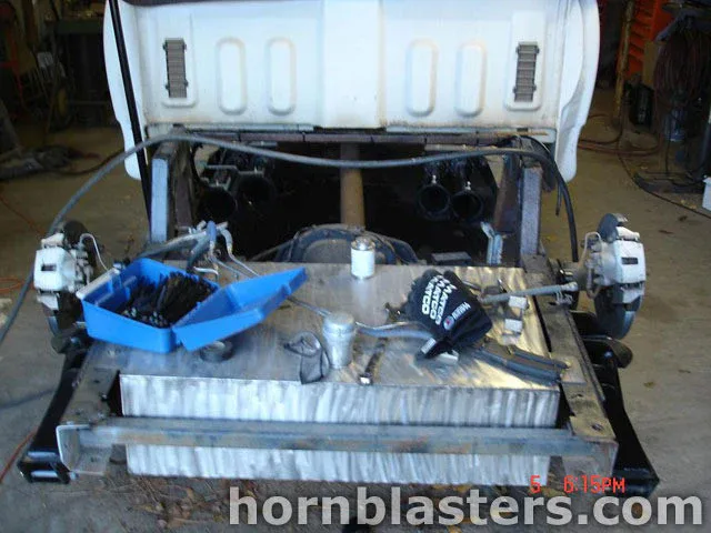 Noel's 2000 Ford F150 Super Cab Train Horn Install