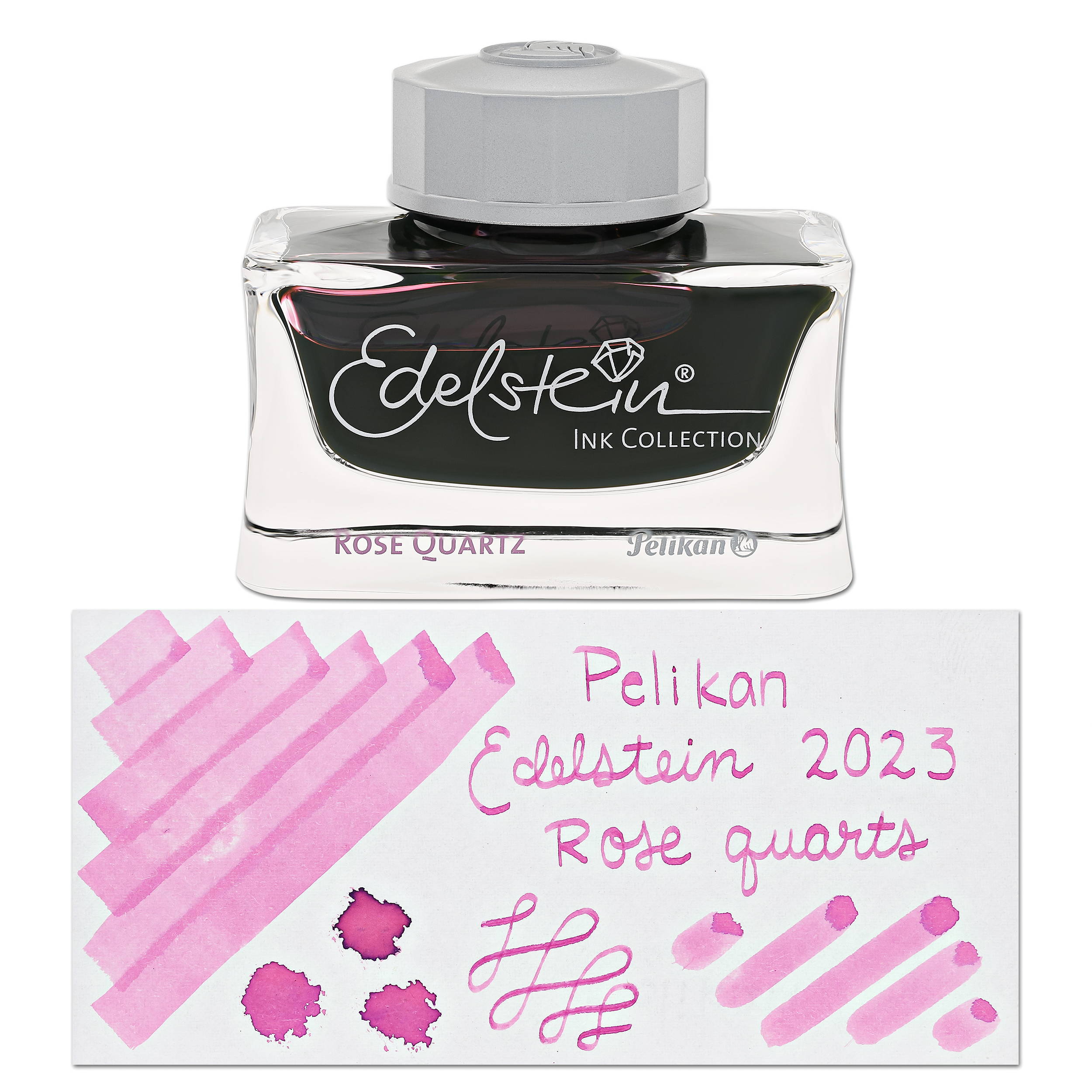 Pelikan Edelstein 2023 Rose Quartz fountain pen ink