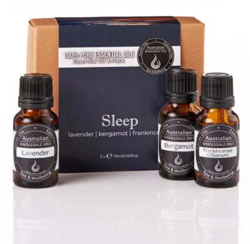 Essential oil pack for sleep
