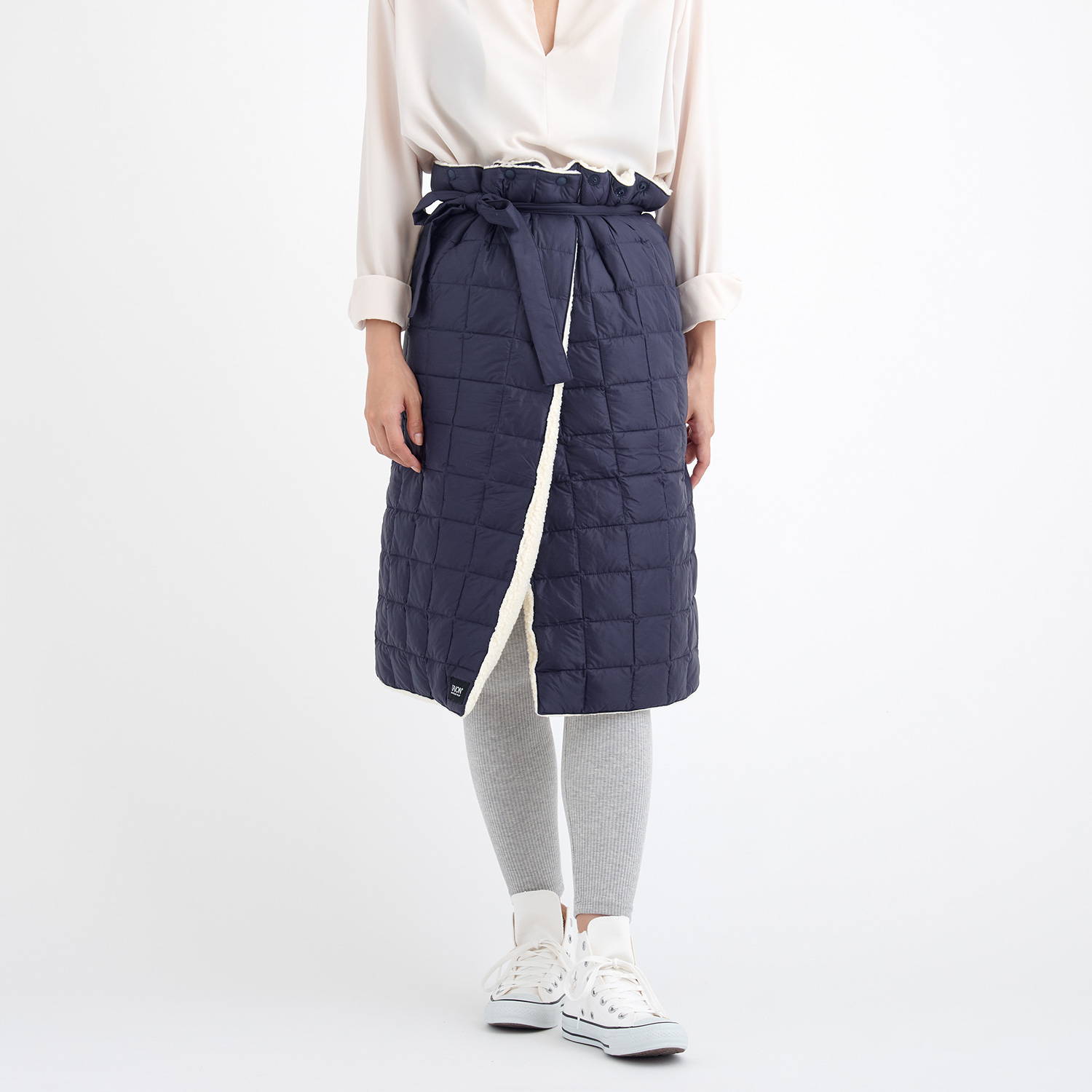 TAION（タイオン）/3ウェイブランケット/ネイビー/UNISEX