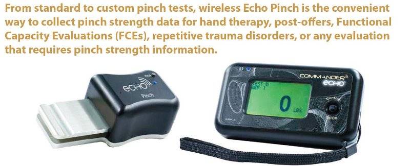 JTECH Medical Commander Echo - Pinch Dynamometer JTECH Medical Commander Echo - Pinch Dynamometer