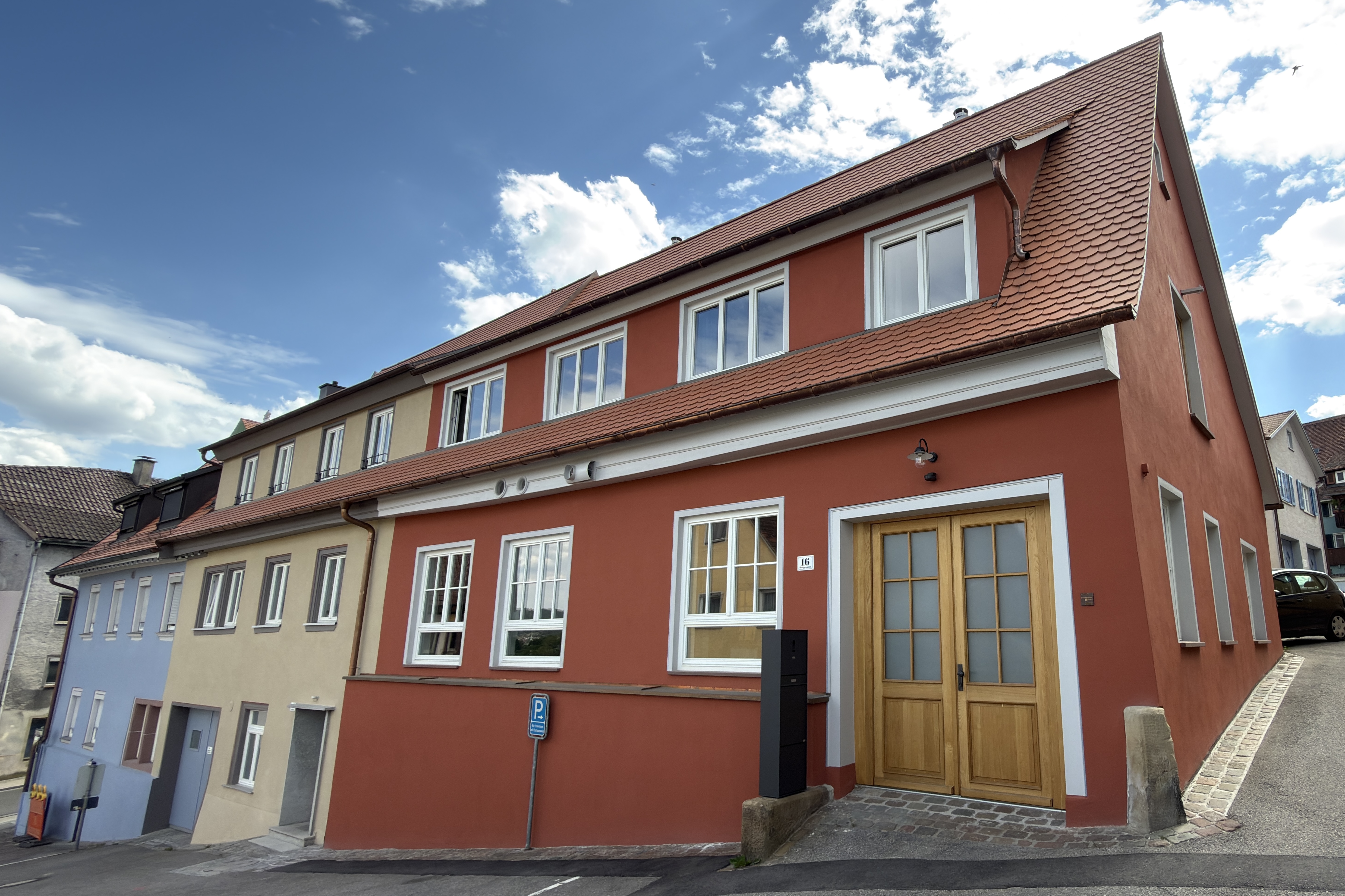 Rottweil Alte Schlosserei Metzgergasse Foto außen