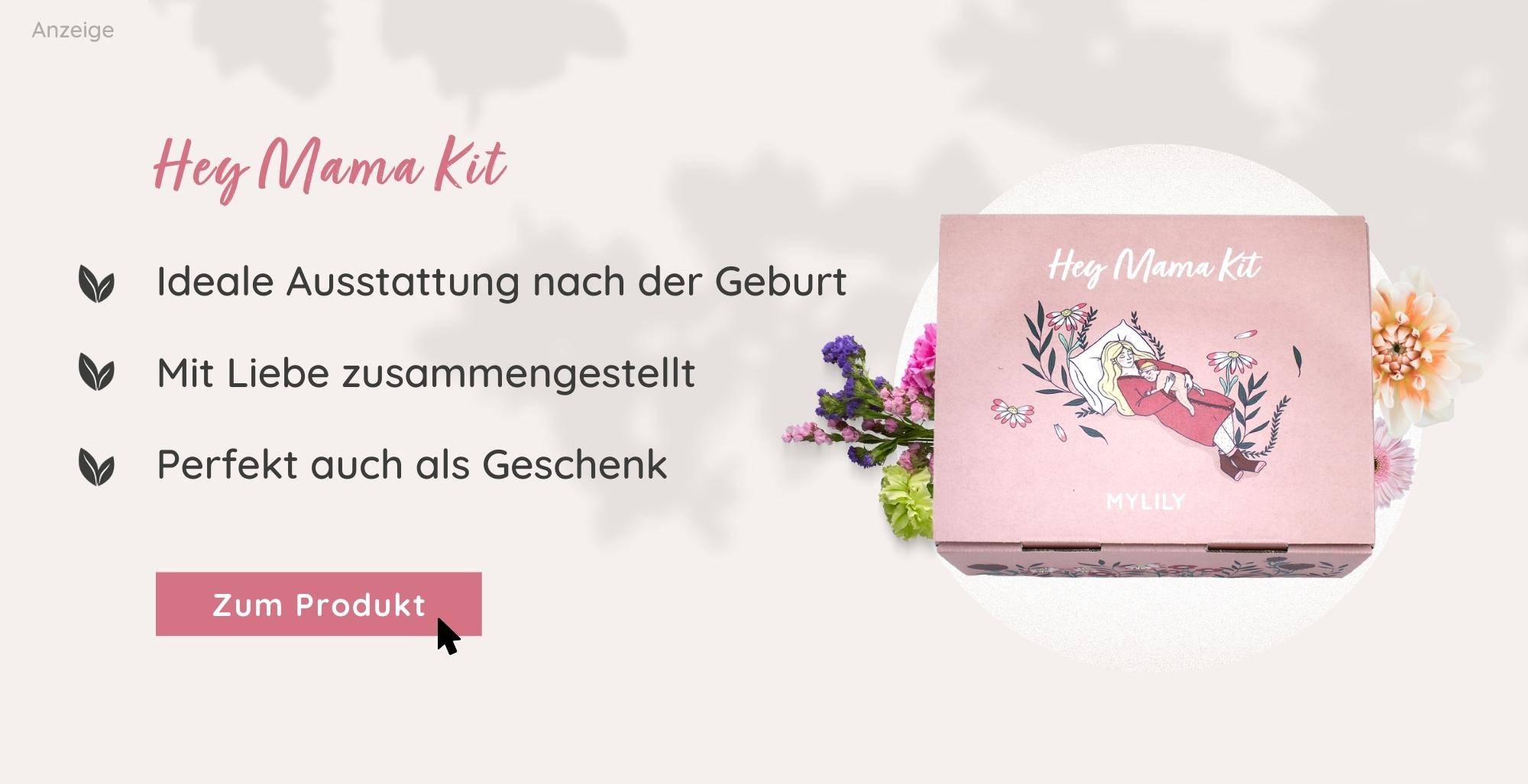 Hey Mama Kit für Mütter | Wochenbett Box | Geschenk zur Geburt | MYLILY