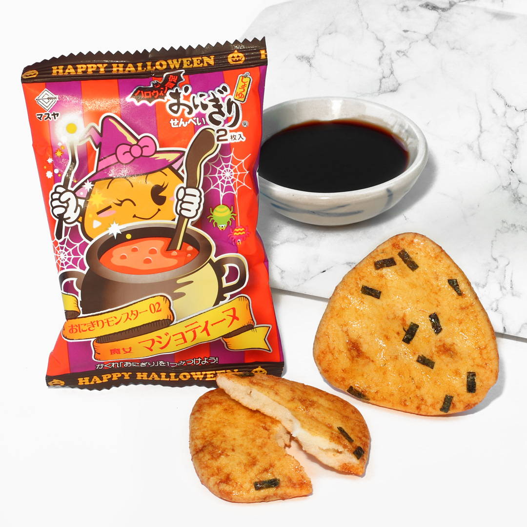 Onigiri Senbei: Halloween Soy Sauce Flavor
