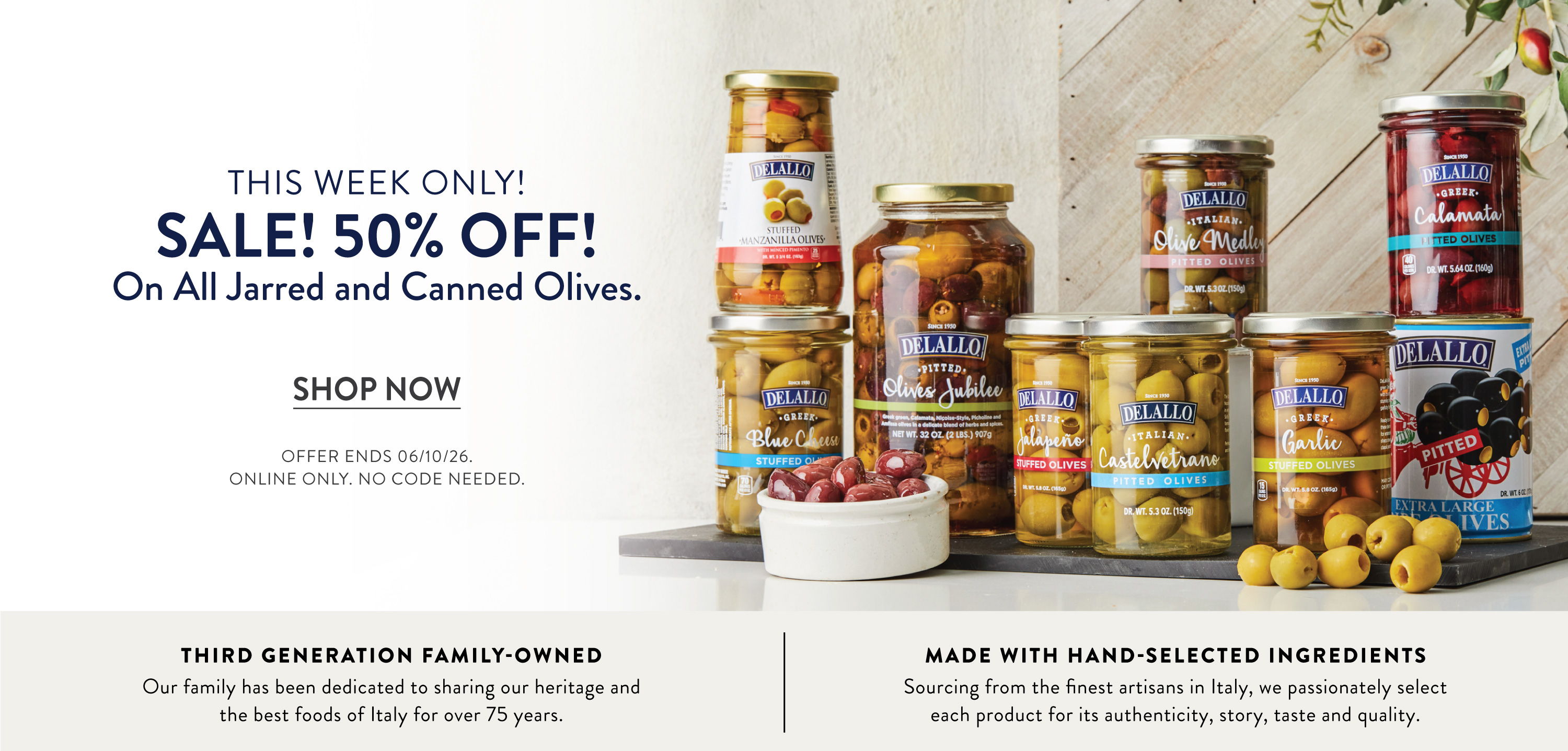 Sale announcement for jars and canned goods, featuring various products.