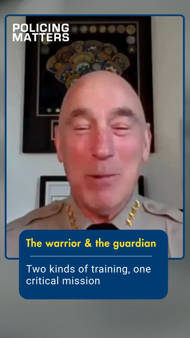 Man smiling, wearing a uniform, with text overlay about training missions.
