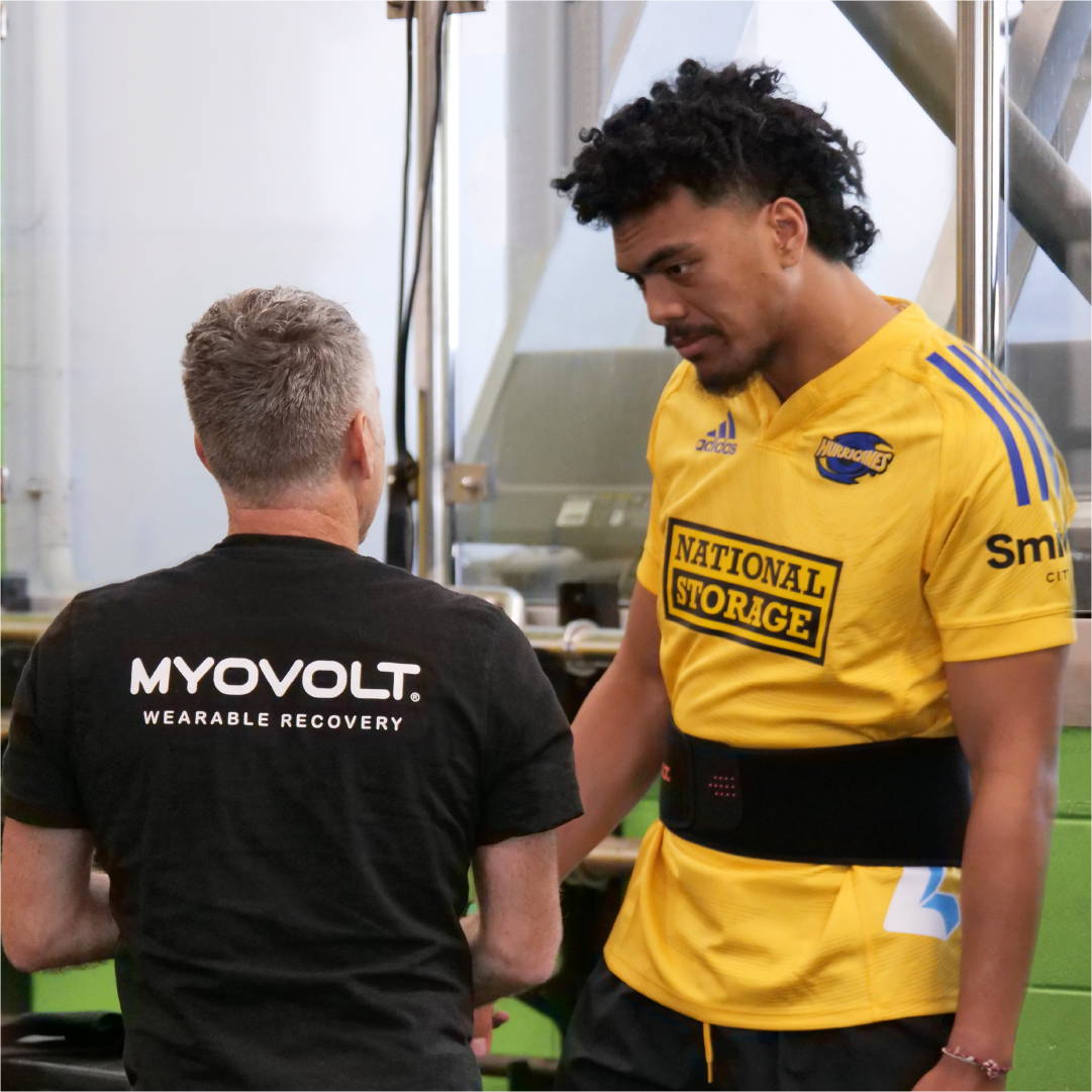 Myovolt announced as official recovery partner of the Hurricanes Super Rugby team. 