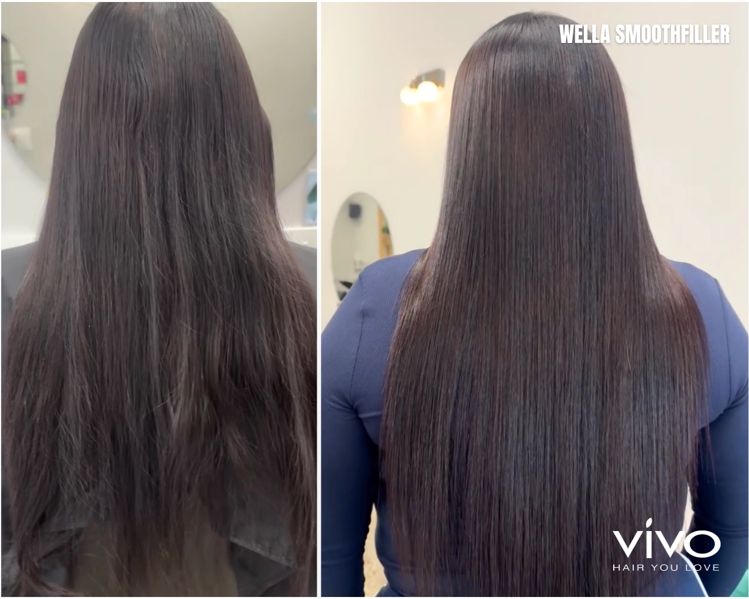 Wella Smoothfiller Beofre & After by Vivo Stylists