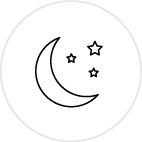 Enhanced Night Mode white logo