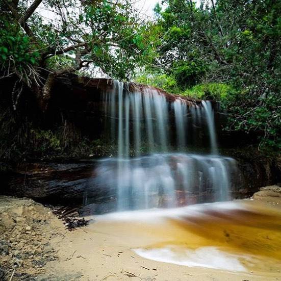 Collins Beach Waterfall, Sydney Harbour National Park