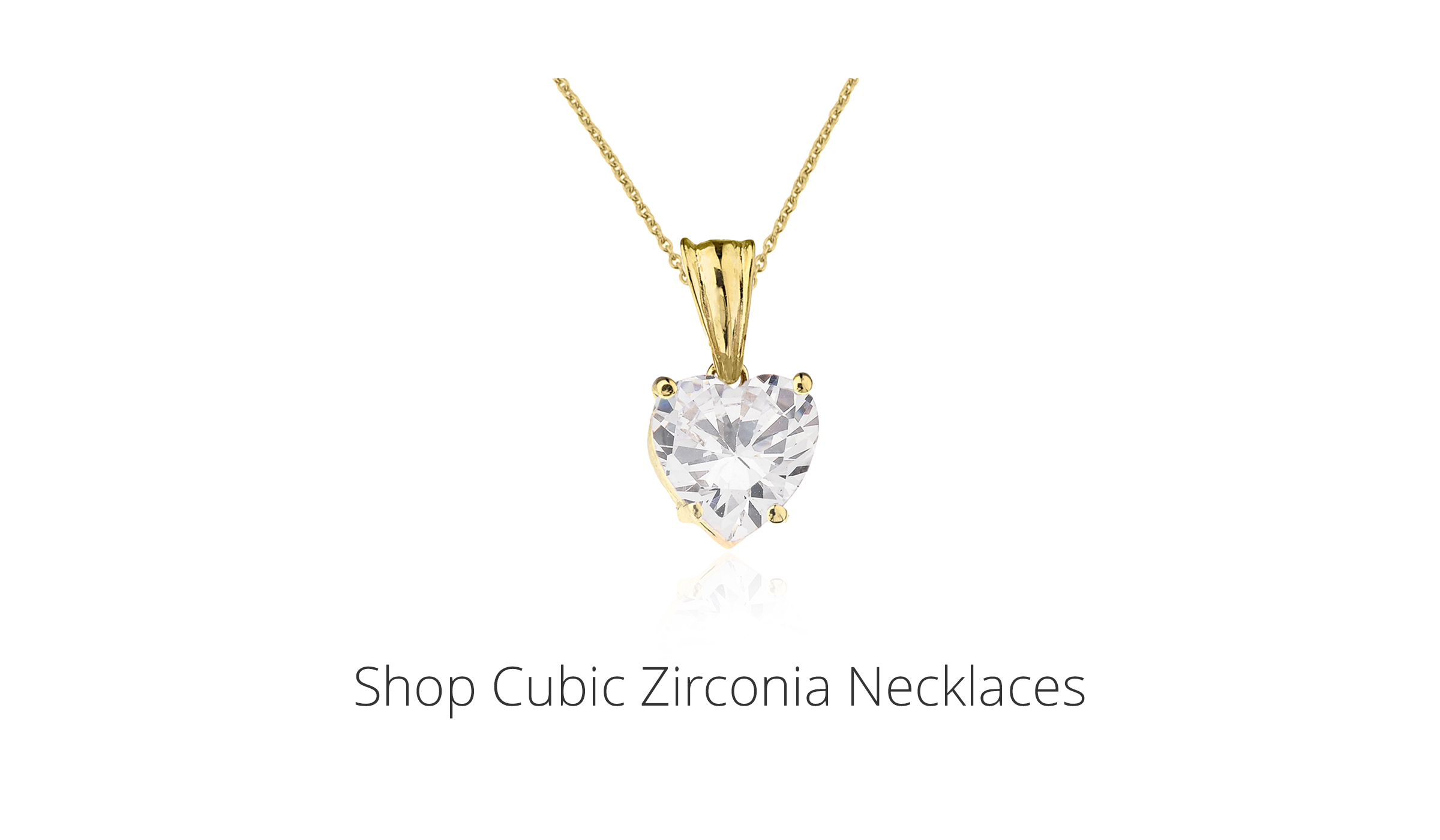 Shop Cubic Zirconia Necklaces