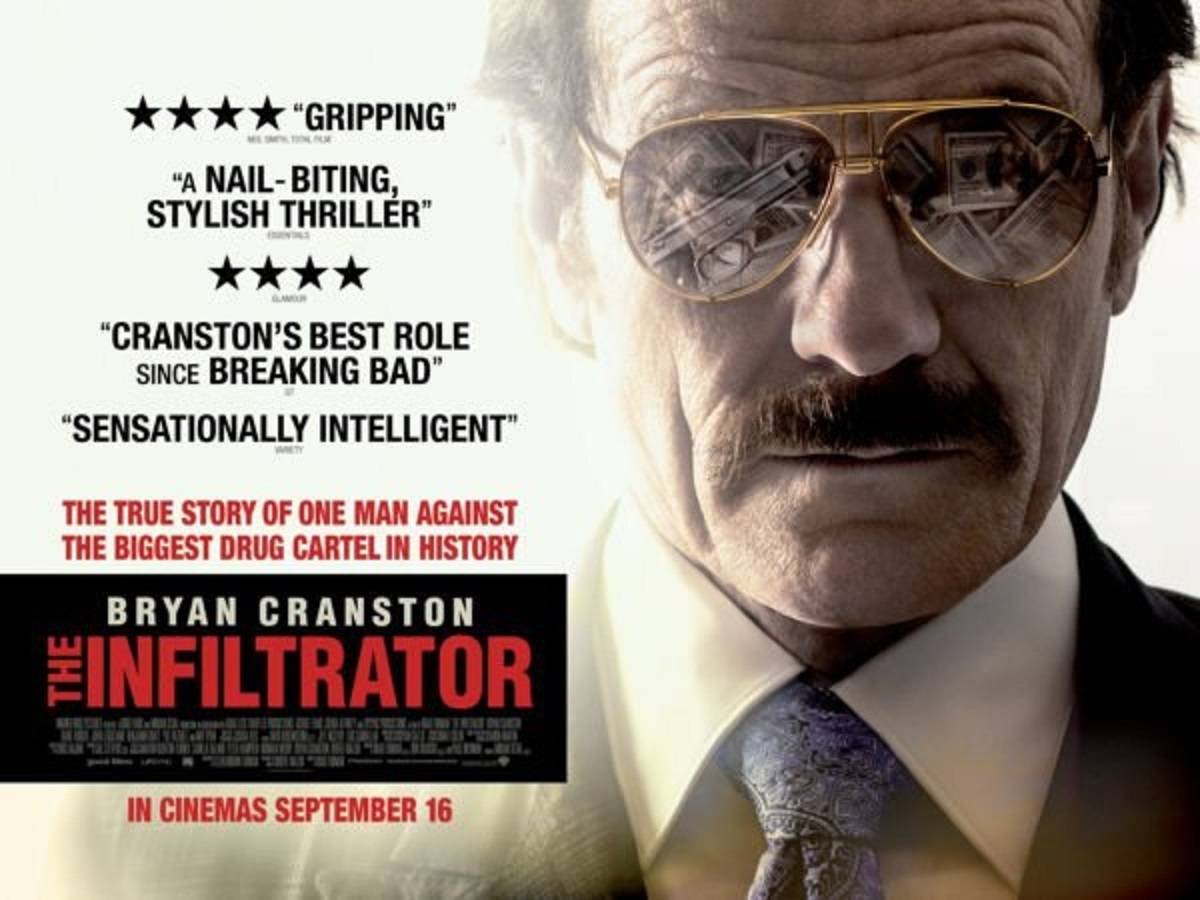 Bryan Cranston's 'The Infiltrator' movie poster